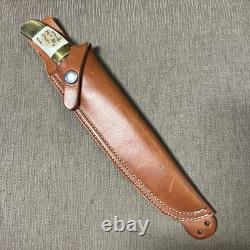 Large, Custom Handmade, FW Olivetto, Inox, Stag, Custom Sheath