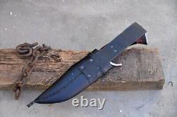 Large Fixed Blade knife-Hunting knife-Knife for tactical and combat use-Forged