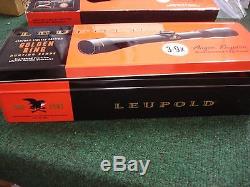 Leupold Century Limited Edition 3-9X40 LR Duplex Scope 100 Yr Anniversary knife