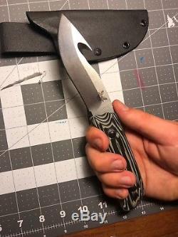 Lightly Used Benchmade Saddle Mountain Fixed Blade Hunting Knife