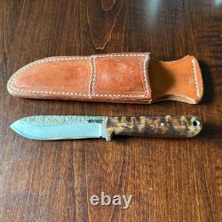 Lon Humphrey Custom Knives Forged Small Pin Kephart 1st Run Curly Maple 1095
