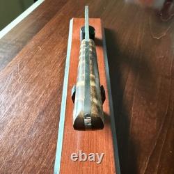 Lon Humphrey Custom Knives Forged Small Pin Kephart 1st Run Curly Maple 1095
