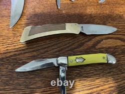 Lot assorted knives, sheaths PAL, Imperial Soling, Gerber Camillus, Ulster lot 18