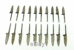 Lot of 20 Vintage Small Knife Fixed Blank Blade Hunting Knife BowIe SOLINGEN