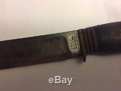 M. S. A. Co Marbles Gladstone Michigan Fighting Hunting Knife RARE