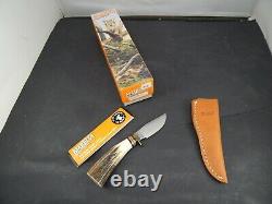 MARBLES Gladstone 2000 Factory Custom Stag Carver TRAILCRAFT Hunting KNIFE