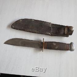 MARBLES Gladstone 5 Blade Hunting Knife 1916 unrestored well used vintage blade