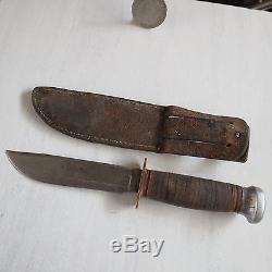 MARBLES Gladstone 5 Blade Hunting Knife 1916 unrestored well used vintage blade