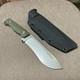 MIB Large Blackfox Knives Golem, D2 Steel, Italy, Micarta Handle, Kydex Sheath