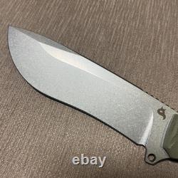 MIB Large Blackfox Knives Golem, D2 Steel, Italy, Micarta Handle, Kydex Sheath