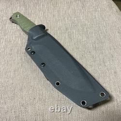 MIB Large Blackfox Knives Golem, D2 Steel, Italy, Micarta Handle, Kydex Sheath