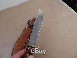 MINT 1986 vintage WESTERN USA W36 J HUNTING KNIFE withsheath