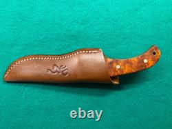 MINT LIMITED BROWNING MODEL 126 GANDER MOUNTAIN HUNTING KNIFE WithPOUCH (976)