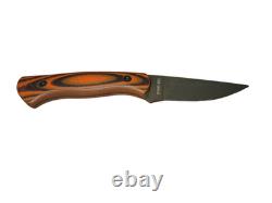 MKC Montana Knife Co Blackfoot 2.0 Fixed Blade With Kydex Sheath Micarta Handle