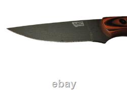 MKC Montana Knife Co Blackfoot 2.0 Fixed Blade With Kydex Sheath Micarta Handle