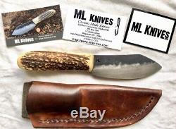 ML Knife DL Sears Nessmuk with Leather Sheath