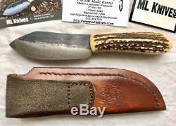 ML Knife DL Sears Nessmuk with Leather Sheath