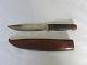 MSA CO. Gladstone, MICH 7 Hunting Knife withSheath MARBLES