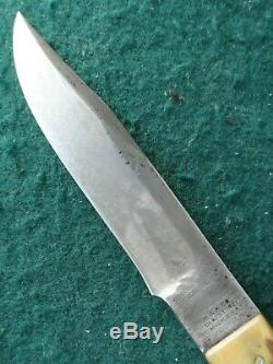 MSA Knife, Marbles, Marble Safety Axe Co, RARE Special, RARE Tube Sheath, 1905