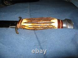 Made Soligen Germany Edge Brand Original Bowie Hunter Knife large 12 Tip to Tip