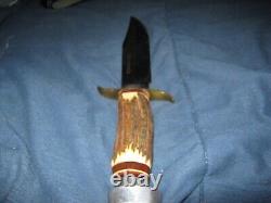 Made Soligen Germany Edge Brand Original Bowie Hunter Knife large 12 Tip to Tip