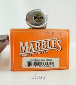 Marble's Ideal Jigged Bone #80104 Fixed Blade Knife Gladstone, MI USA