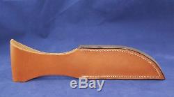Marbles Bison Hunting Knife Gladstone USA Light Curly Maple Handles withSheath