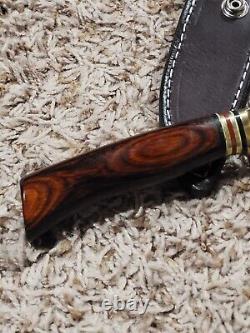 Marbles Hunting Knife Fixed Blade Loveless USA Gladstone Leather Sheath