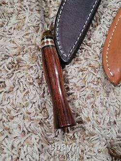 Marbles Hunting Knife Fixed Blade Loveless USA Gladstone Leather Sheath