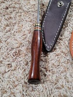 Marbles Hunting Knife Fixed Blade Loveless USA Gladstone Leather Sheath