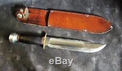 Marbles Ideal 7 Hunting Knife withSheath, 1940's