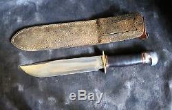 Marbles Ideal 7 Hunting Knife withSheath, 1940's