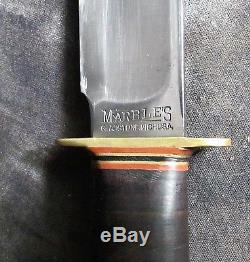 Marbles Ideal 7 Hunting Knife withSheath, 1940's
