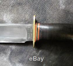 Marbles Ideal 7 Hunting Knife withSheath, 1940's