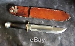 Marbles Ideal 7 Hunting Knife withSheath, 1940's