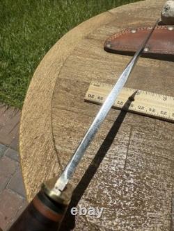 Marbles Ideal Hunting fighting Knife Gladstone Michigan USA Vintage w Sheath
