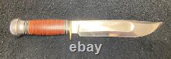 Marbles MSA Co Ideal Hunting Knife Gladstone Michigan with Sheath