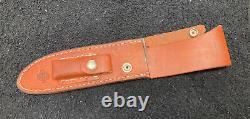 Marbles MSA Co Ideal Hunting Knife Gladstone Michigan with Sheath