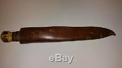 Marbles MSA Gladstone Michigan Hunting IDEAL Knife M. S. A. Co STAG ON STAG