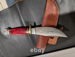 Marbles S. M. N. Exclusive 1 of 50 Hunting Fixed Blade Knife with Sheath