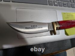 Marbles S. M. N. Exclusive 1 of 50 Hunting Fixed Blade Knife with Sheath