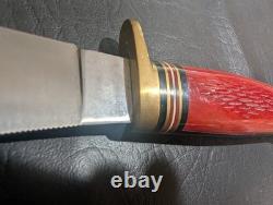 Marbles S. M. N. Exclusive 1 of 50 Hunting Fixed Blade Knife with Sheath