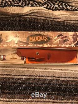Marbles USA Ideal Knife 7 Blade Stag Hunting Survival Bowie WithBox/Sheath NOS