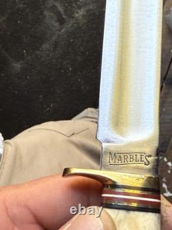 Marbles Webster Marble HUNTING KNIFE -6 IDEAL-BNEW IN BOX-LEATHER SHEATH