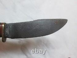 Marbles Woodcraft Hunting Knife Pat. Pend. 1916 Aluminum Pommel Small Nut