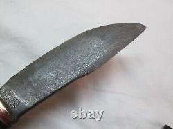 Marbles Woodcraft Hunting Knife Pat. Pend. 1916 Aluminum Pommel Small Nut