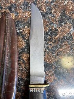 Marbles expert Knife 1915-16 with tube sheath Antique Vintage RARE HTF #21