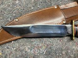 Marbles ideal knife 6 antique hunting gladstone mich with sheath #10