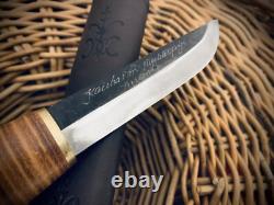 Matti Kosti Puukko Bushcraft Knife 80CRV2 like Helle, Roselli, Tommi, Ahti