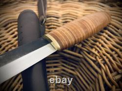 Matti Kosti Puukko Bushcraft Knife 80CRV2 like Helle, Roselli, Tommi, Ahti